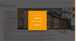 Desktop Screenshot of familiencampus-lausitz.de